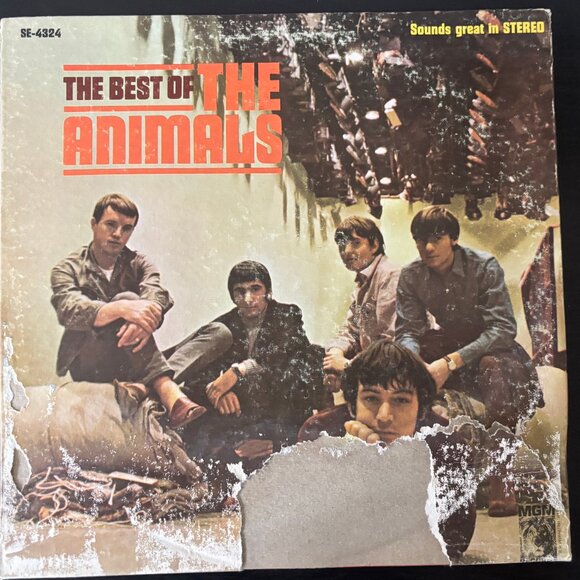 The Best Of The Animals Vintage Album Vinyl - Picture 1 of 2
